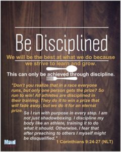 Value 4 Be Disciplined